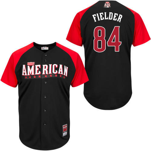 American League Authentic #Fielder 2015 All-Star Stitched Jersey